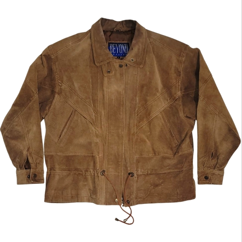 Vintage BEYOND LEATHER jacket size Medium